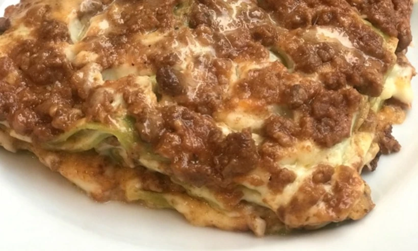 Ragù alla Bolognese Soslu Lazanya