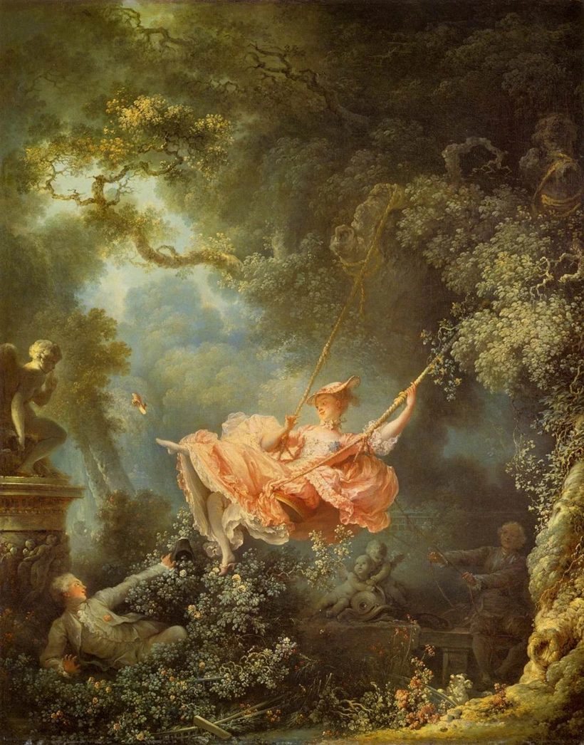 Jean-Honoré Fragonard, Salıncak, 1767, Wallace Collection, London 