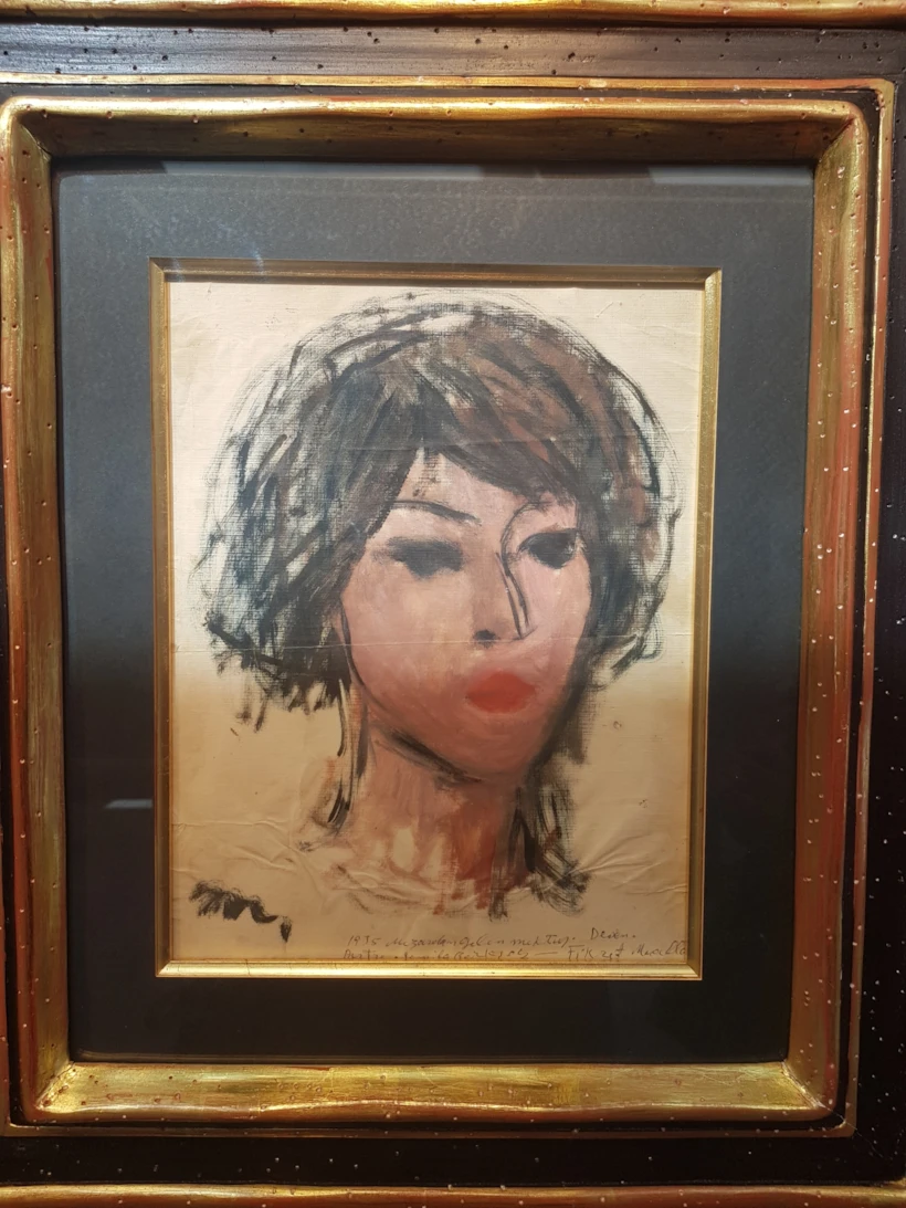 Semiha Berksoy Portresi (1935) (Fikret Mualla)