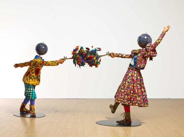 Yinka Shonibare, Düello (Çiçek Gücü Serisi), 2014