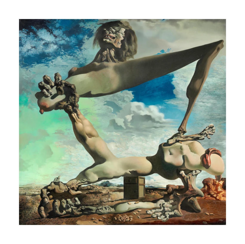 Soft Construction with Boiled Beans, Salvador Dali, (1936), Philadelphia Museum of Art 