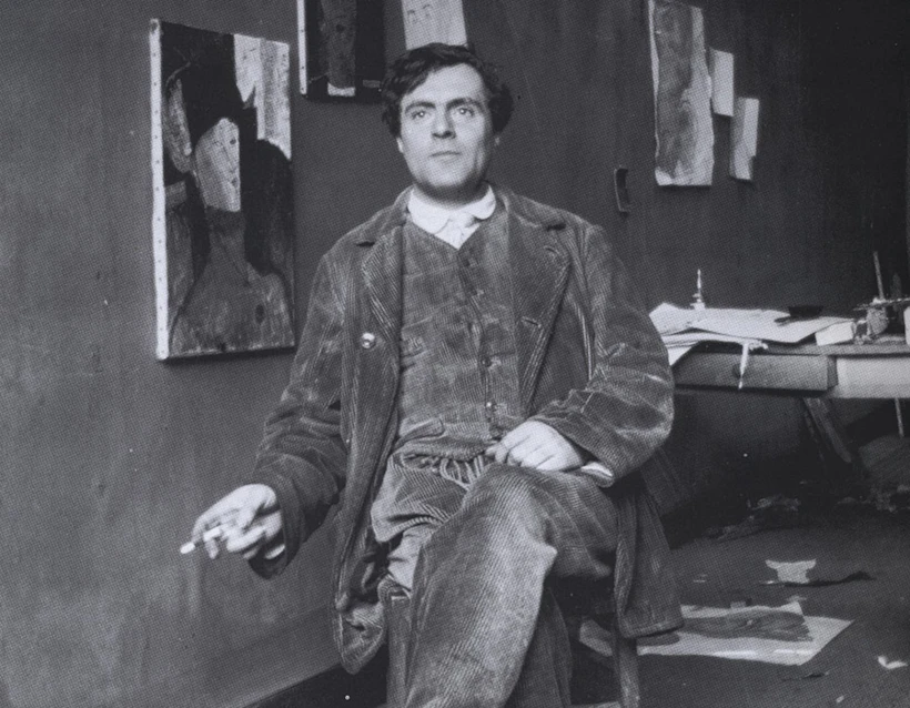 Stüdyosunda Modigliani