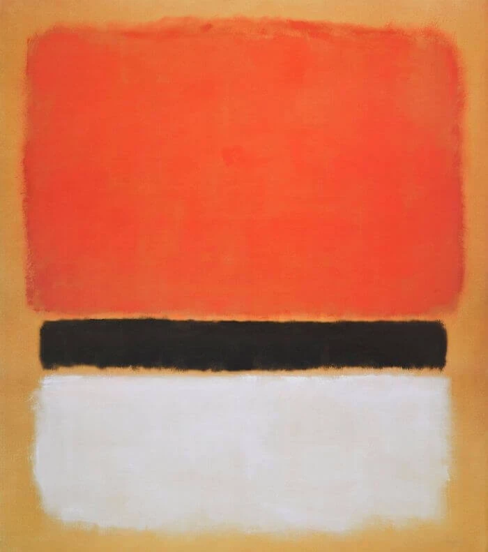 Rothko'nun ağır depresyon geçirmeden önce yaptığı eseri