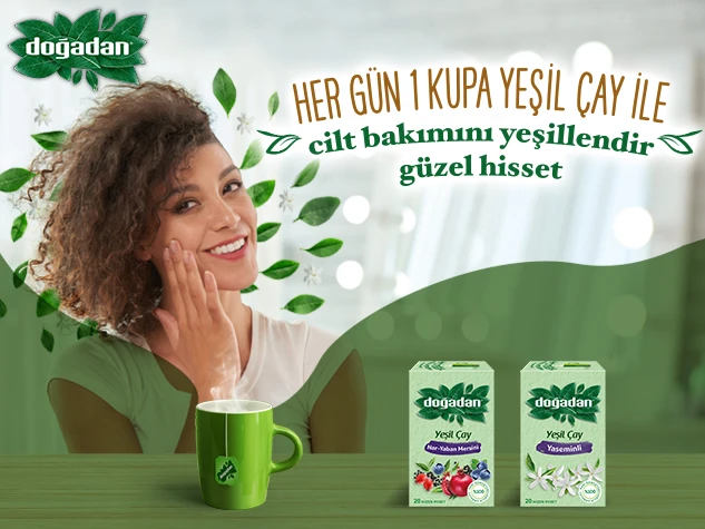 Doğadan Yeşil Çay