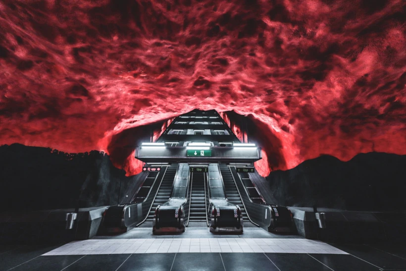 Stockholm İstasyonları, Solna Centrum