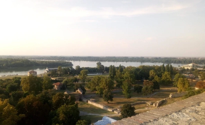 Kalemegdan'dan Tuna ve Sava Nehri