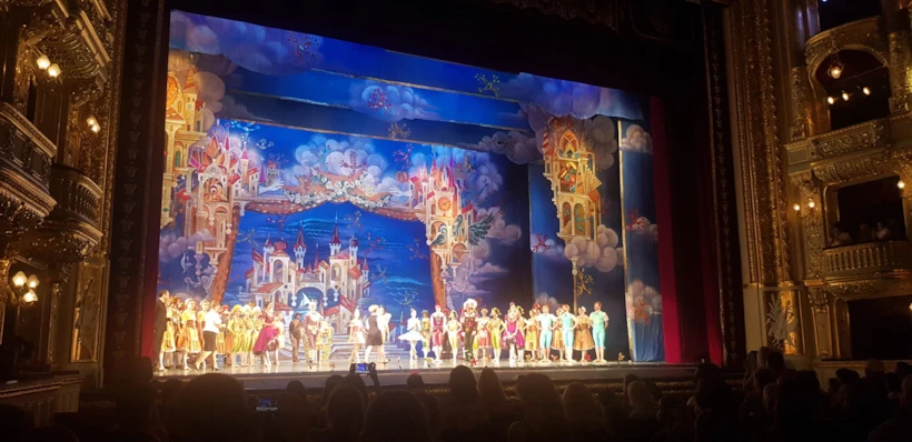 Odessa Opera Binası Bale Gösterisi
