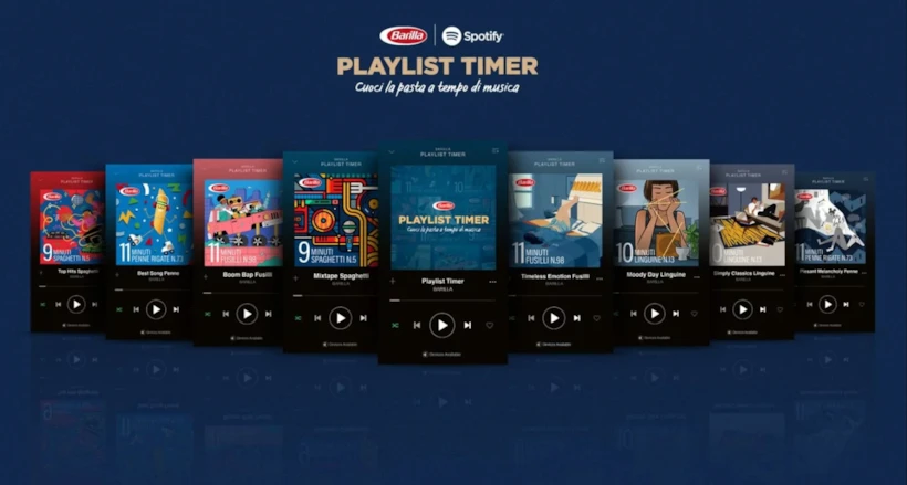 Barilla - Spotify Çalma Listeleri 