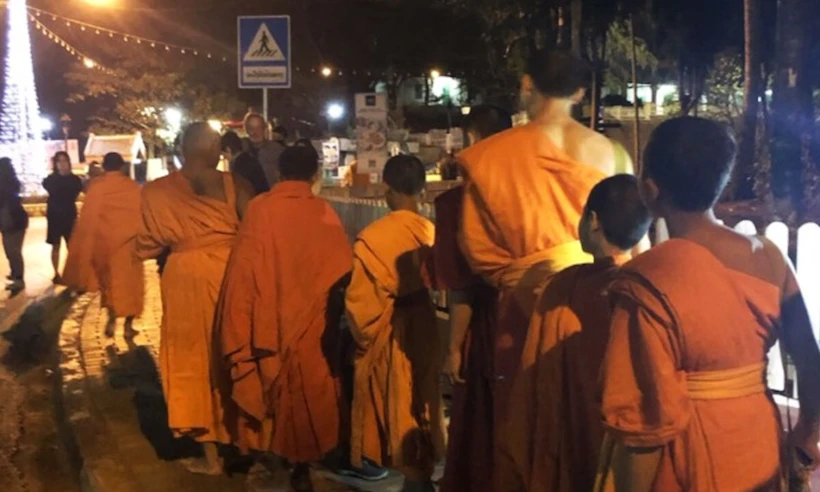 Alms Giving Ceremony 