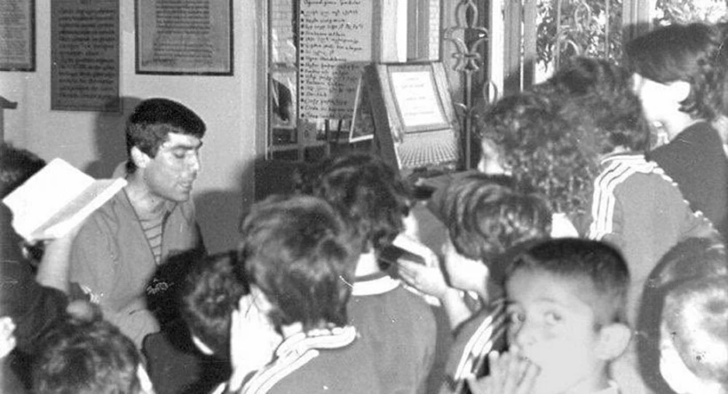 Hrant Dink Tuzla'da, Öğrencileryle