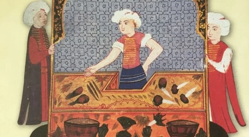 Osmanlı'da Sebze Satıcısı