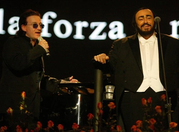 Bono & Pavarotti