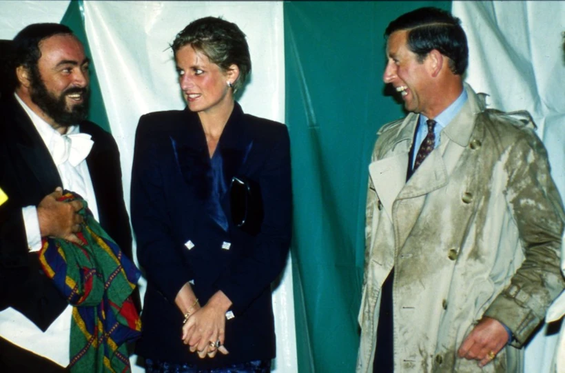 Pavarotti & Diana & Charles