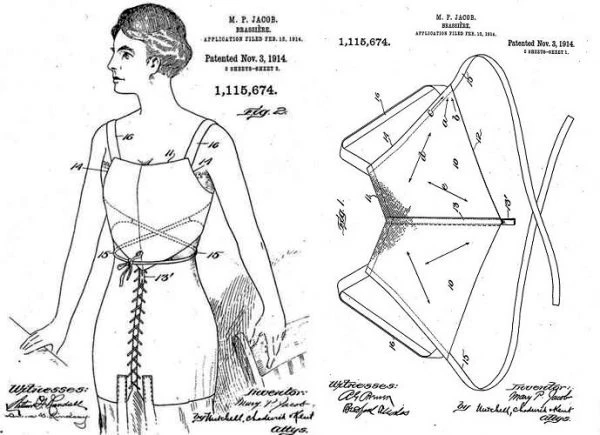 İlk Patentli Modern Sütyen Tasarımı