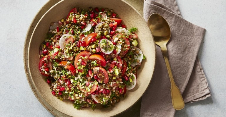 Truss Domatesli Tahıl Salatası