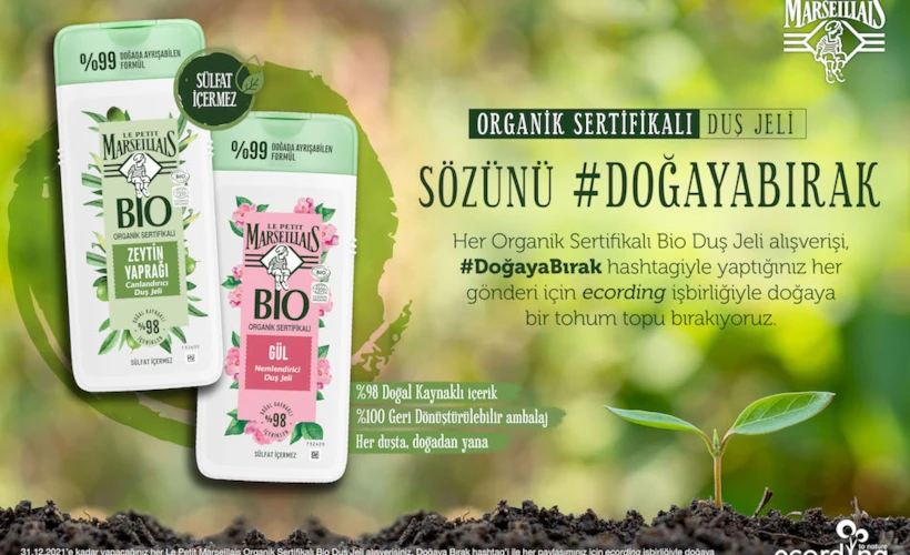 Le Petit Marsellies Organik Sertifikalı BIO Duş Jeli: Sözünü #DoğayaBırak!