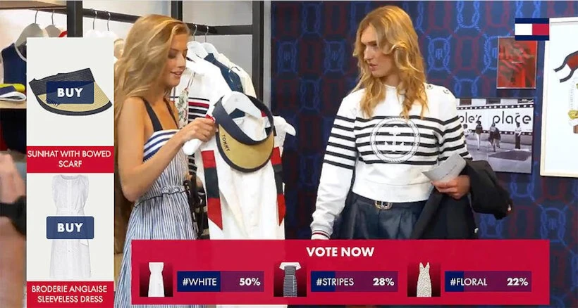 Tommy Hilfiger 'Livestream Shopping'