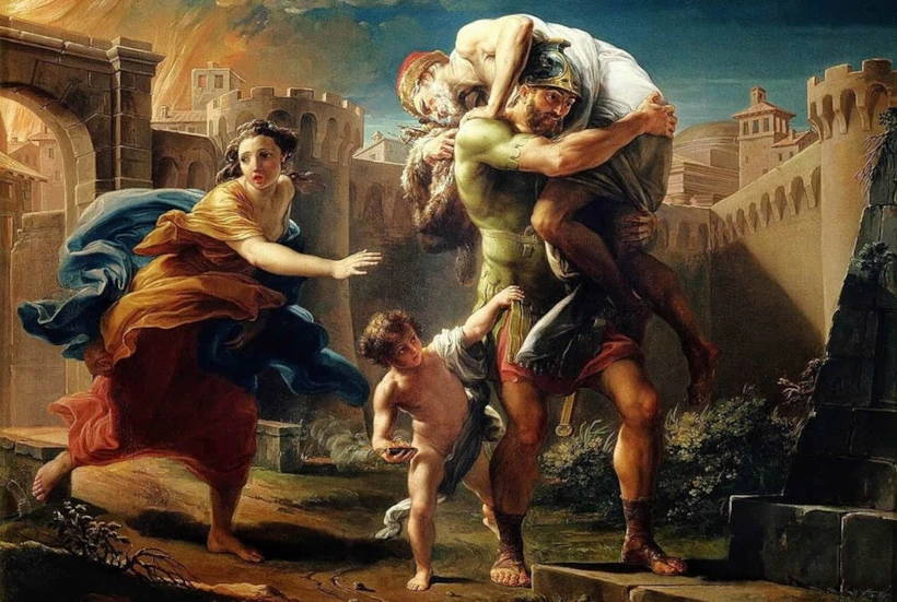 aeneasin-troiadan-kacisi-pompeo_batoni1753