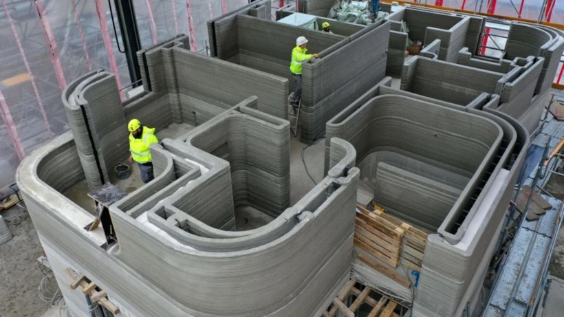 3D Baskılı Yaşam Alanları