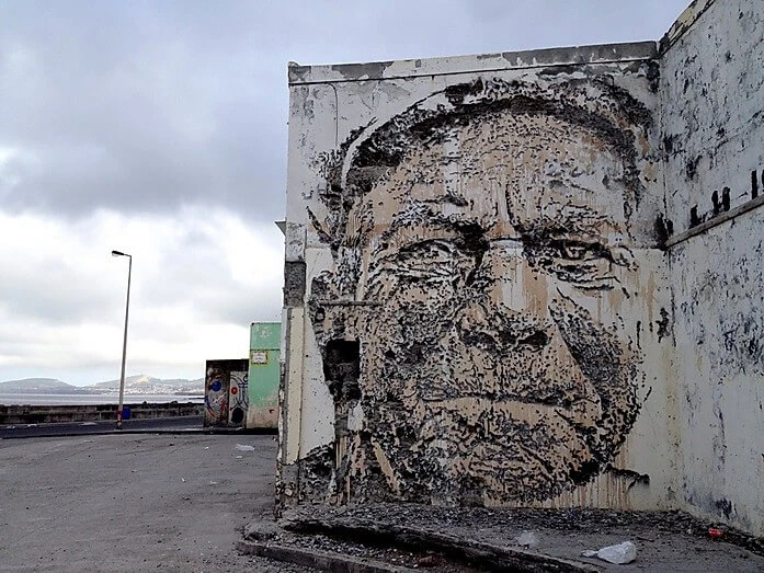 Yaşlı Adam Portresi, Vhils