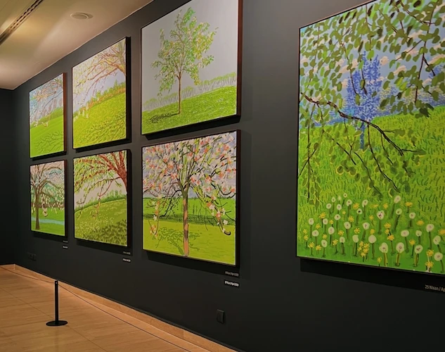 Baharın Gelişi: David Hockney Akbank'ın Desteğiyle SSM'de