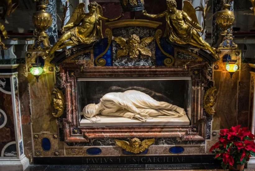 tomb-saint-cecilia-rome