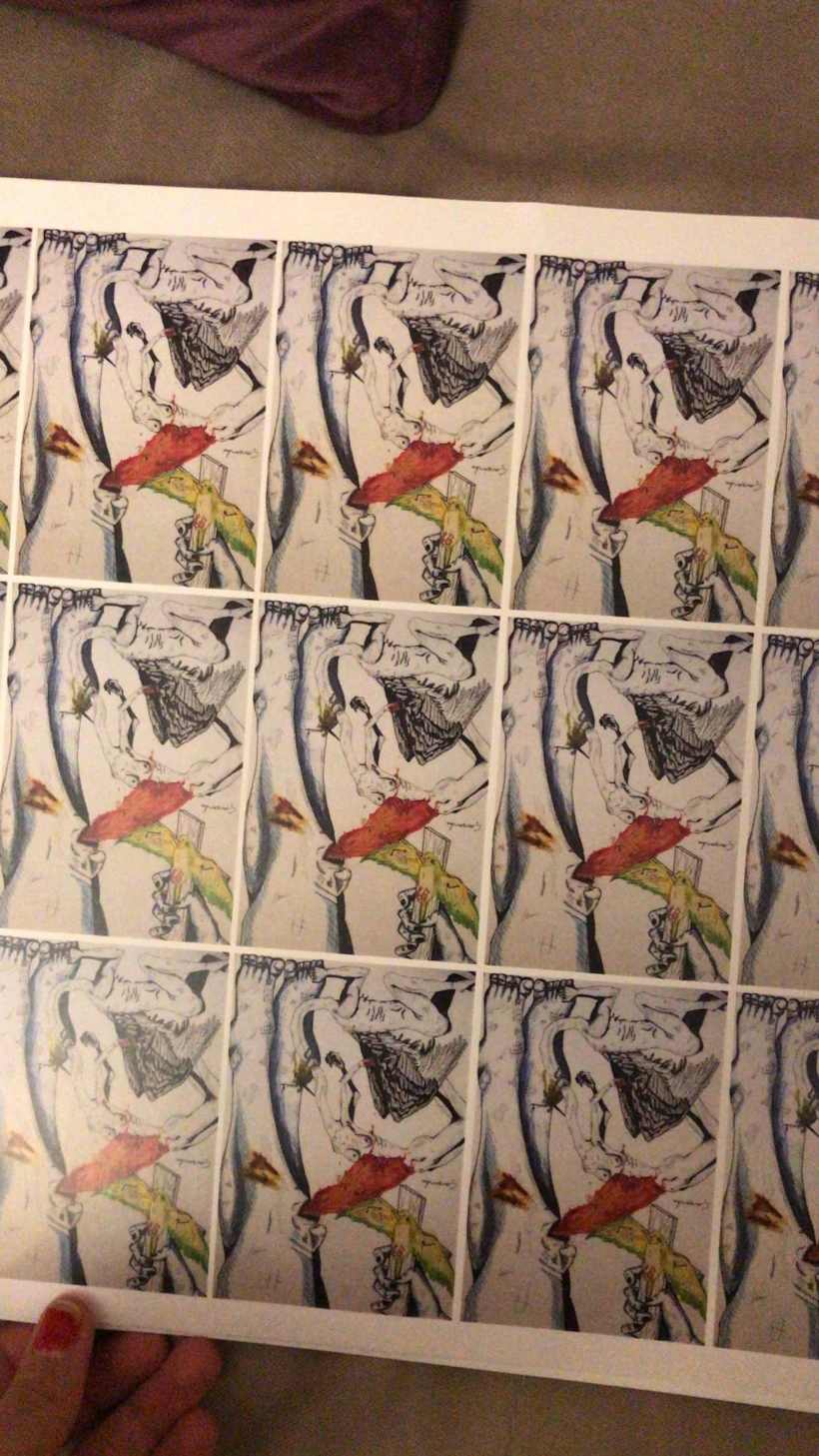 Hiwda'nın Tasarladığı İlk Sticker 