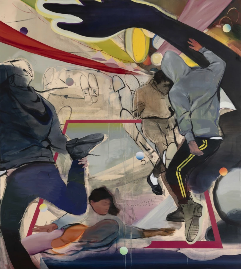 sabo-dancing-shoes-2022-oil-on-canvas-185-x-165-cm-2