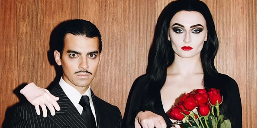 Halloween Stili, Joe Jonas and Sophie Turner