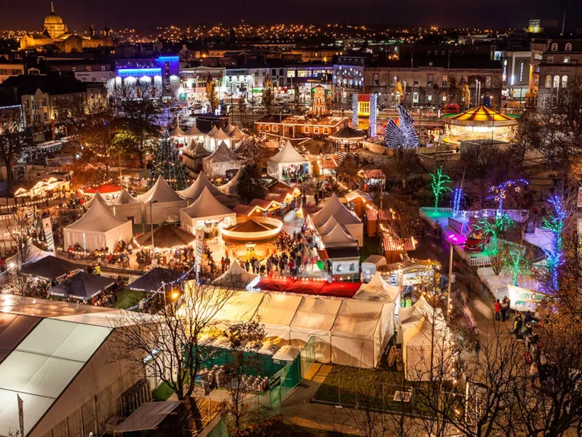 irlanda noel pazarları - galway