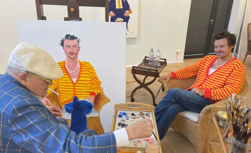 David Hockney: Drawing From Life Sergisine Bir Bakış