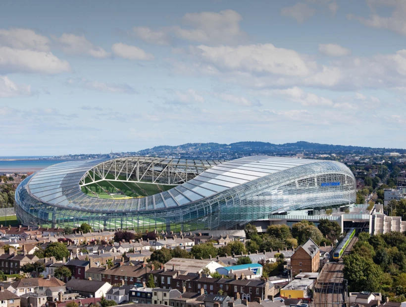 modern mimari - aviva stadium