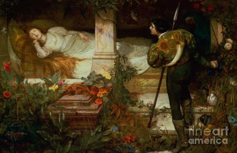 sleeping-beauty-edward-frederick-brewtnall