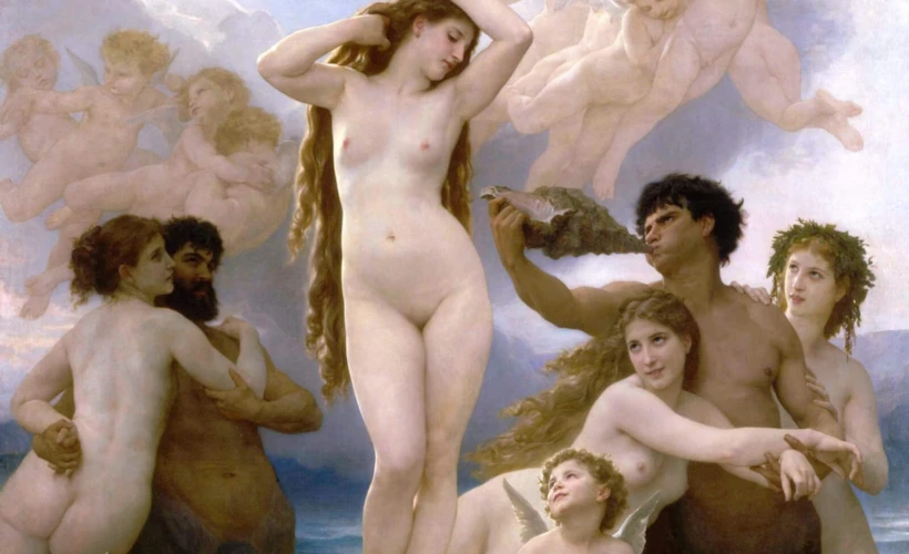 Venüs'ün Doğuşu: Bouguereau ile Mitolojiden Sanata Bir Yolculuk