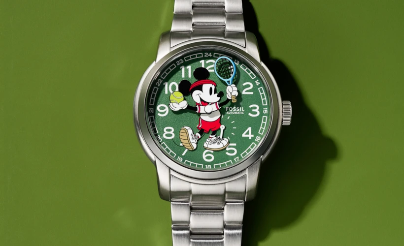 Disney Mickey Mouse Tenis Saati: Fossil ve Disney’in İkonik Buluşması