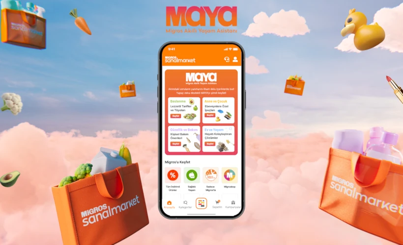 Modern Sofralar Teknolojiyle Buluştu: Migros Akıllı Yaşam Asistanı MAYA ile Tanışın