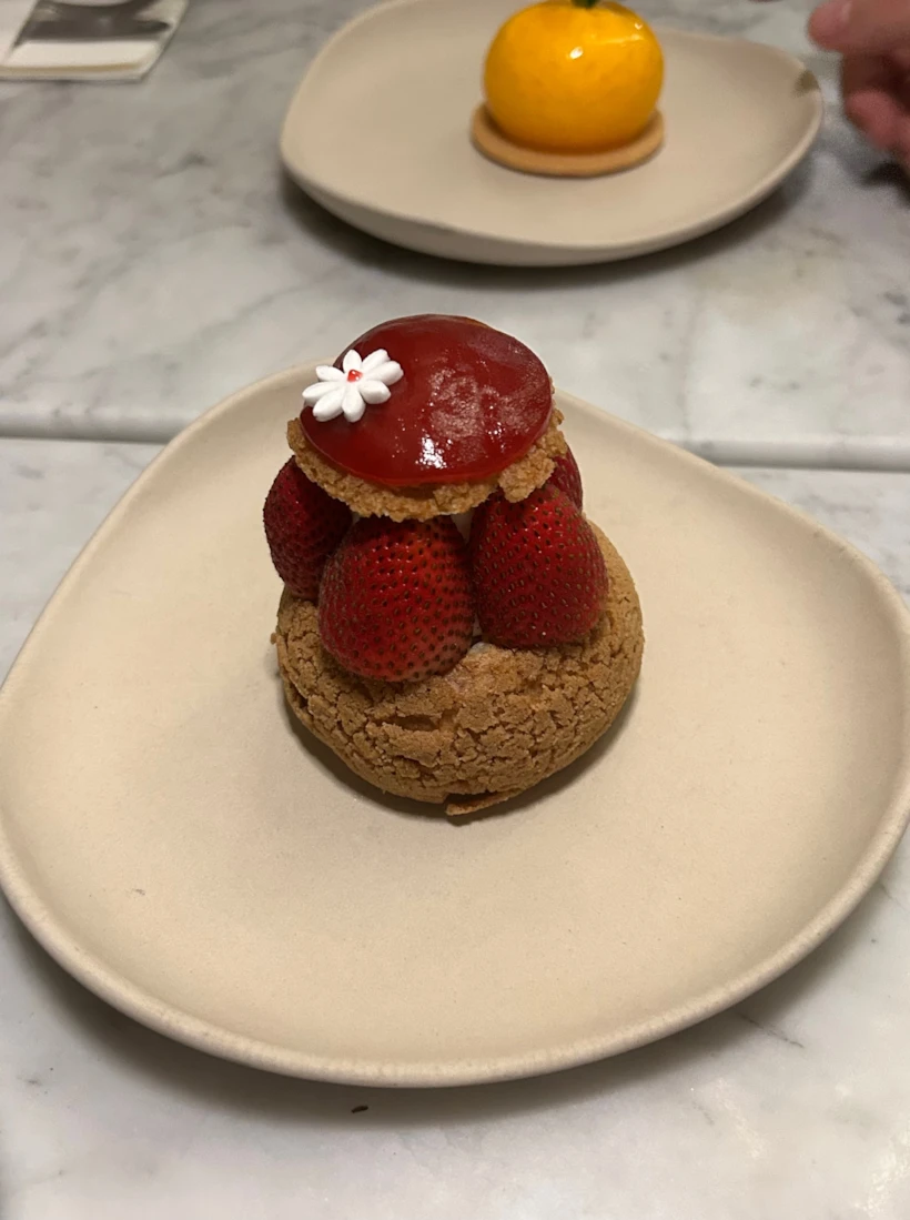 rhubarb-strawberry-cake