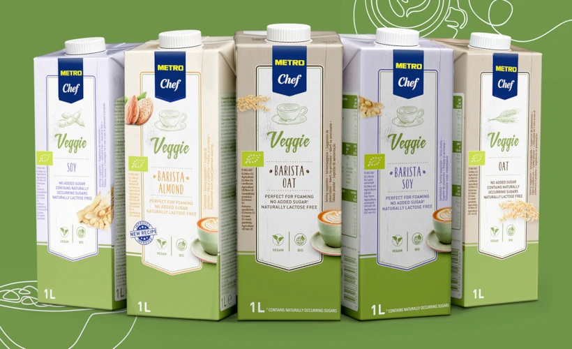 Organik, Laktozsuz ve %100 Vegan: Yeni Metro Chef Veggie Bio İçecek Serisi