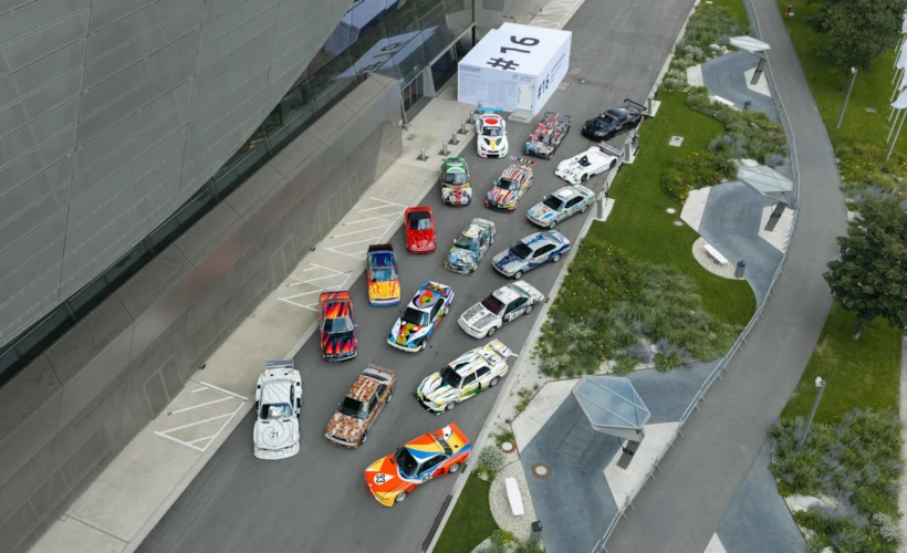 Hareketli Heykeller: BMW’nin 20 Sanat Otomobili İlk Kez Bir Arada